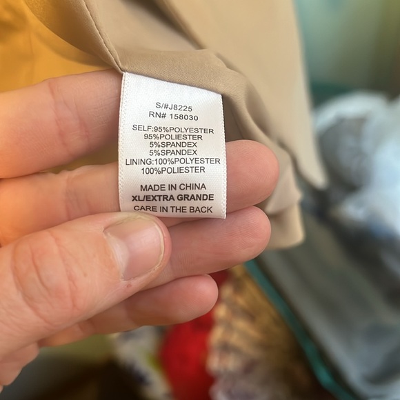 Love Tree beige blazer sz XL - Picture 3 of 7